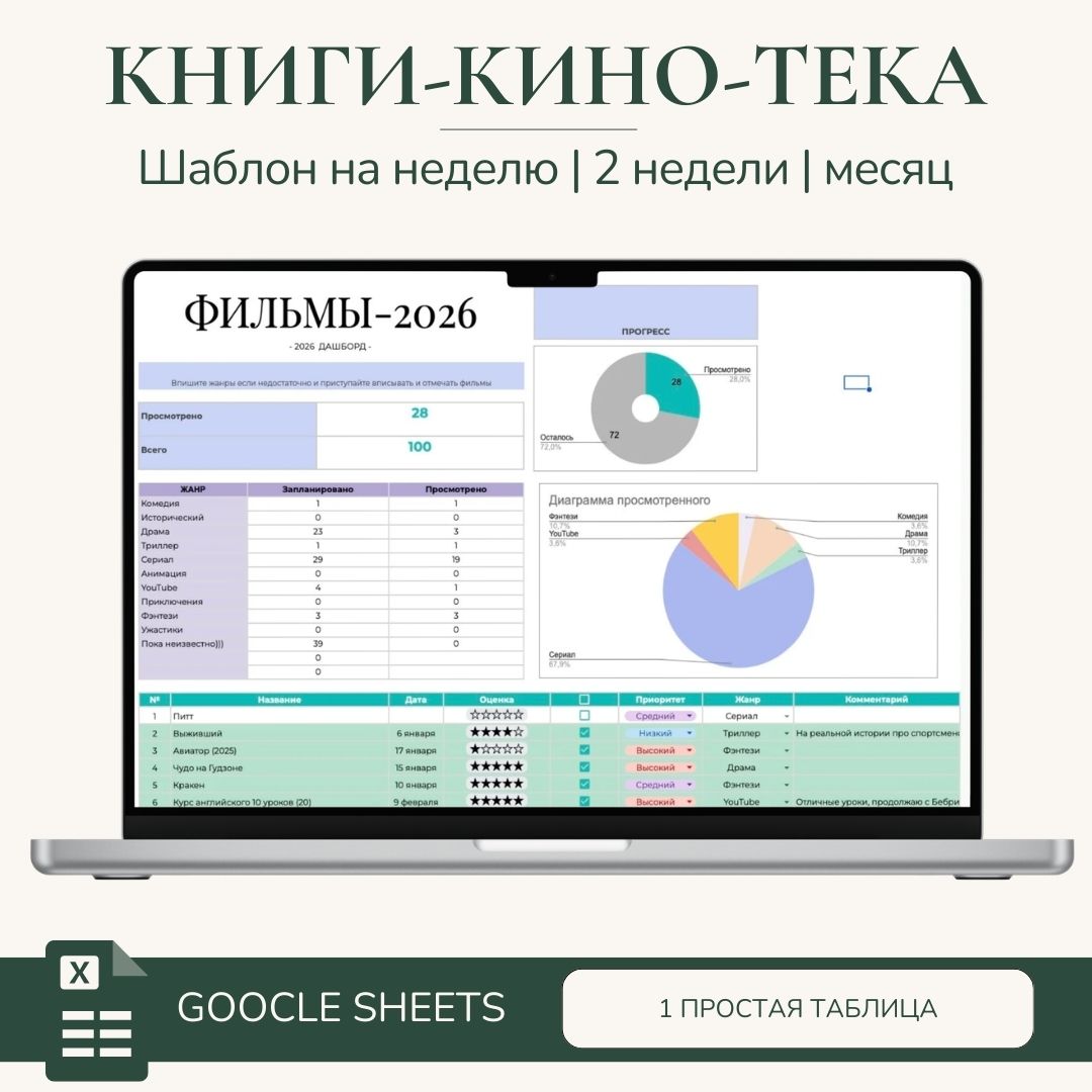 Книги · Кино · Тека